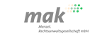 Logo MAK Anwaltskanzlei - Fachanwälte für Mietrecht